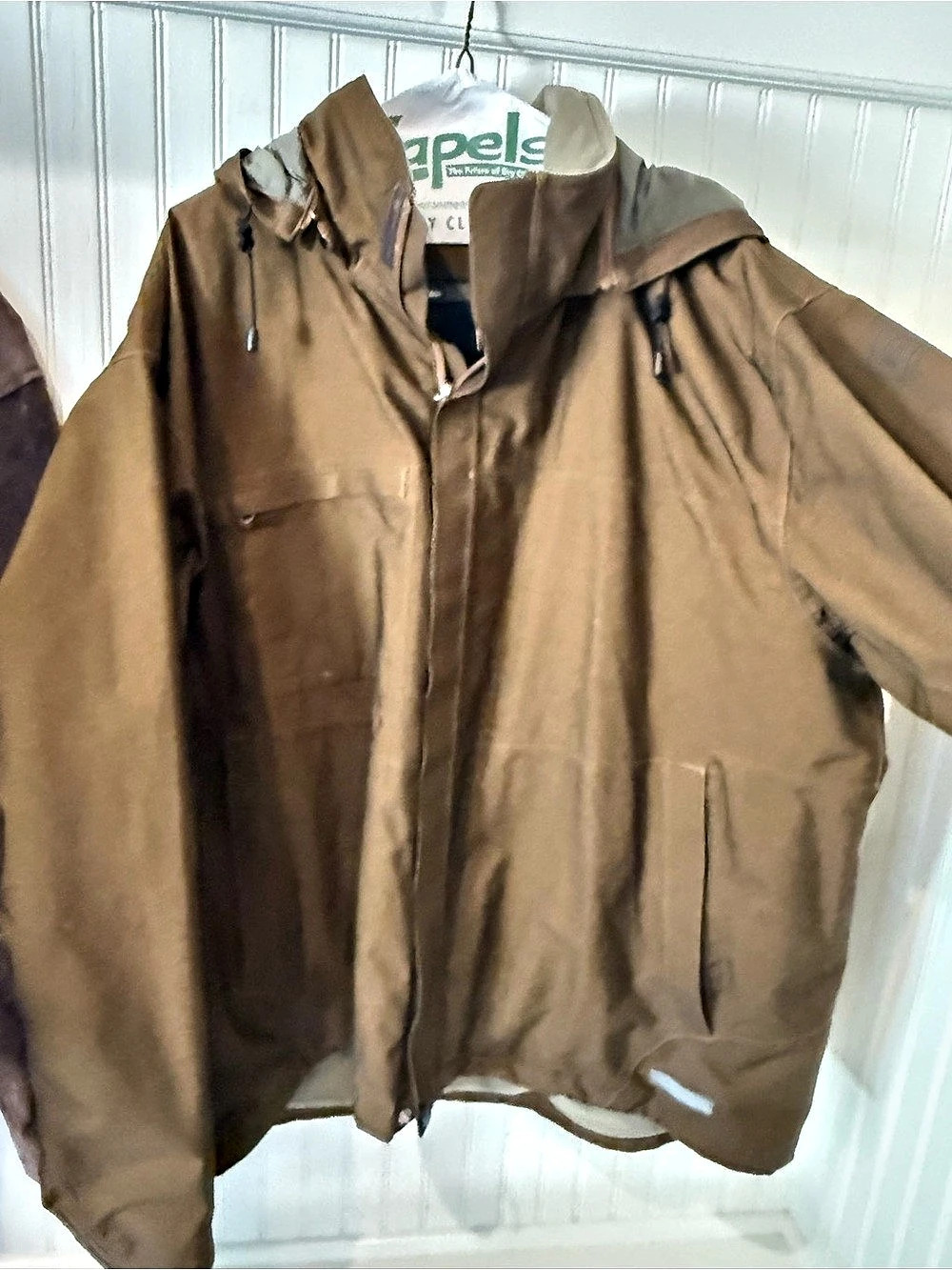 REI Men's Brown Hooded Performance Jacket Size Medium